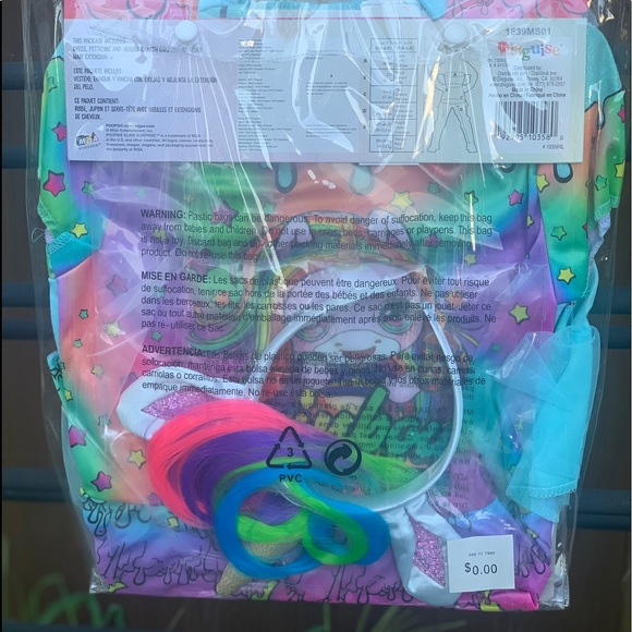 Poopsie Unicorn Rainbow Brightstar Child Costume - Picture 2 of 4
